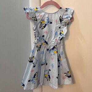 Bluey Themed Kids Dress